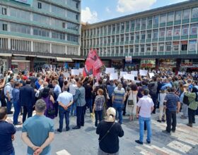 Gazeteciler, Basın Kanunu yasa tasarısını protesto etti