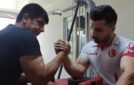 Milli bilek güreşçi Ali Karaçete, dünya şampiyonluğu için çalışıyor