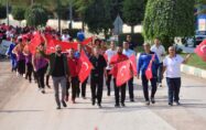 Osmaniye Amatör Spor Haftası etkinlikleri kapsamında yürüyüş düzenlendi.