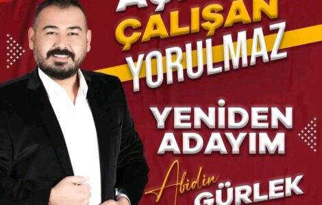 GÜRLEK “ AŞKLA ÇALIŞAN YORULMAZ DÜSTURU İLE ÇALIŞIYOR CALIŞMAYADA DEVAM EDİYORUM”