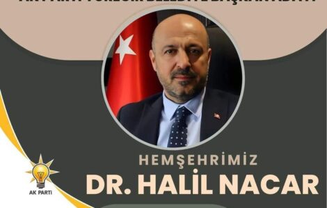 HALİL NACAR YÜREĞİR BELEDİYE BAŞKAN ADAYI OLDU