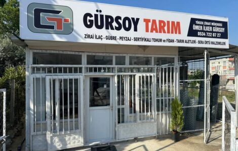 GÜRSOY TARIM ZİRAİ İLAÇ BAYİ HİZMETE GİRDİ