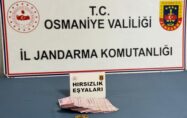 KADİRLİ’ DE HIRSIZLIK ZANLISI JANDARMADAN KAÇAMADI