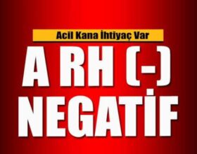 ACİL KAN ARANIYOR..