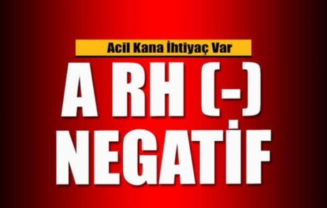 ACİL KAN ARANIYOR..